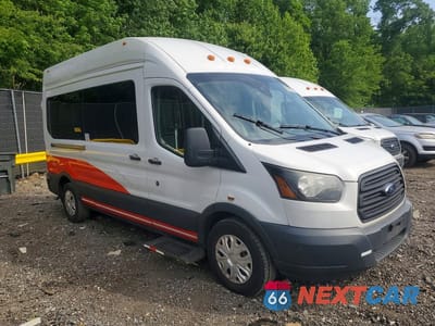 Czwarte zdjęcie samochodu z boku: 2017 FORD TRANSIT T-350 HANDICAP ACCESSIBLE VAN VIN:1FTBW2XM3HKB38837 - miniatura