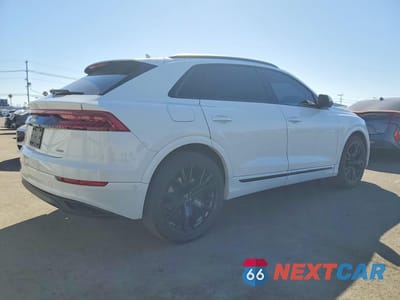 Trzecie zdjęcie samochodu z tyłu: 2023 AUDI Q8 PRESTIGE VIN:WA1CVBF11PD000631 - miniatura