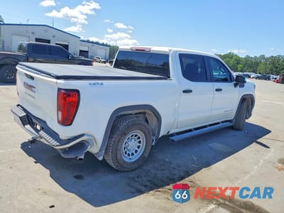 Trzecie zdjęcie samochodu z tyłu: 2022 GMC SIERRA K1500 VIN:3GTUUAEDXNG557458 - miniatura