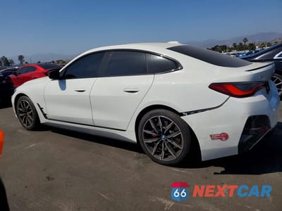 Drugie zdjęcie samochodu z przodu: 2024 BMW I4 EDRIVE 35 VIN:WBY43AW06RFS63074 - miniatura