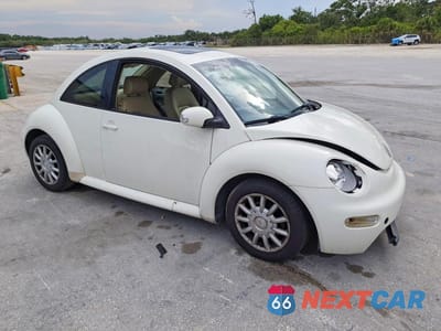 Czwarte zdjęcie samochodu z boku: 2005 VOLKSWAGEN NEW BEETLE GLS VIN:3VWCK31C25M413623 - miniatura