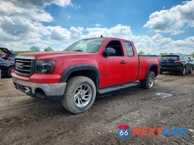 2010 GMC SIERRA K1500 SLE 1GTSKVEA0AZ179963 - główne zdjęcie licytacji z USA - miniatura