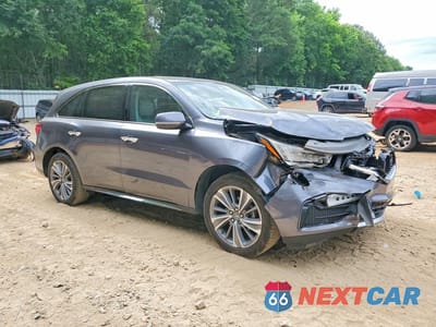 Czwarte zdjęcie samochodu z boku: 2017 ACURA MDX TECHNOLOGY VIN:5FRYD3H59HB008957 - miniatura