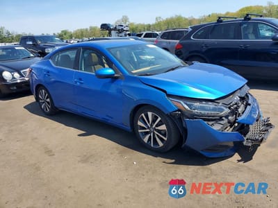Czwarte zdjęcie samochodu z boku: 2020 NISSAN SENTRA SV VIN:3N1AB8CV7LY302239 - miniatura