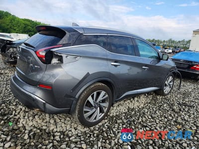Trzecie zdjęcie samochodu z tyłu: 2020 NISSAN MURANO SL VIN:5N1AZ2CS4LN171243 - miniatura