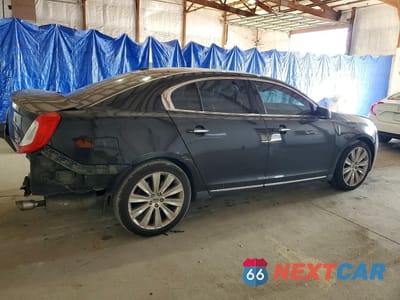 Trzecie zdjęcie samochodu z tyłu: 2014 LINCOLN MKS VIN:1LNHL9FT6EG610687 - miniatura