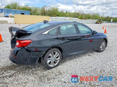 Trzecie zdjęcie samochodu z tyłu: 2020 HONDA ACCORD LX VIN:1HGCV1F16LA105842 - miniatura