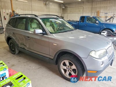 Czwarte zdjęcie samochodu z boku: 2007 BMW X3 3.0SI VIN:WBXPC934X7WF06926 - miniatura