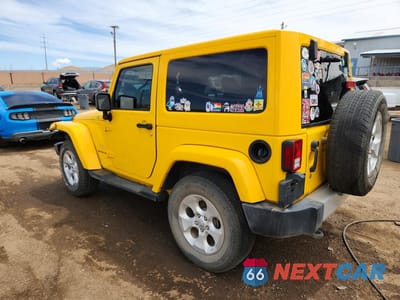 Drugie zdjęcie samochodu z przodu: 2015 JEEP WRANGLER SAHARA VIN:1C4AJWBG5FL725356 - miniatura