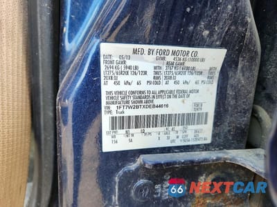 Zdjęcie 12 z 12 samochodu: 2013 FORD F250 SUPER DUTY VIN:1FT7W2BTXDEB44616 - miniatura