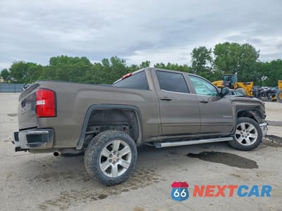 Trzecie zdjęcie samochodu z tyłu: 2014 GMC SIERRA K1500 SLE VIN:3GTU2UEC7EG560624 - miniatura