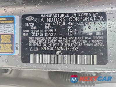 Zdjęcie 14 z 14 samochodu: 2021 KIA SELTOS S VIN:KNDEUCAA2M7172952 - miniatura