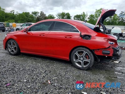 Drugie zdjęcie samochodu z przodu: 2014 MERCEDES-BENZ CLA 250 4MATIC VIN:WDDSJ4GB9EN088096 - miniatura