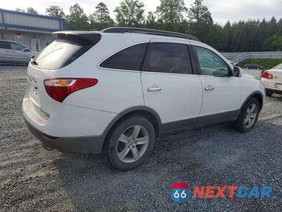 Trzecie zdjęcie samochodu z tyłu: 2011 HYUNDAI VERACRUZ LIMITED VIN:KM8NU4CC6BU172287 - miniatura