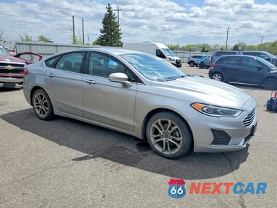 Czwarte zdjęcie samochodu z boku: 2020 FORD FUSION SEL VIN:3FA6P0CD3LR177267 - miniatura