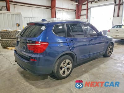 Trzecie zdjęcie samochodu z tyłu: 2012 BMW X3 XDRIVE28I VIN:5UXWX5C51CL717891 - miniatura