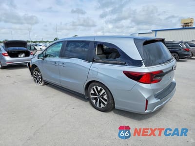 Drugie zdjęcie samochodu z przodu: 2025 HONDA ODYSSEY EXL VIN:5FNRL6H60SB083587 - miniatura