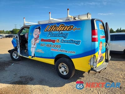 Drugie zdjęcie samochodu z przodu: 2017 CHEVROLET EXPRESS G2500 VIN:1GCWGAFF5H1169735 - miniatura