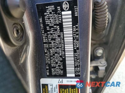 Zdjęcie 12 z 12 samochodu: 2014 TOYOTA CAMRY SE VIN:4T1BF1FK0EU814800 - miniatura