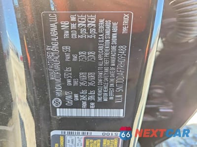 Zdjęcie 12 z 12 samochodu: 2024 HYUNDAI SANTA CRUZ XRT VIN:5NTJDDAF7RH093488 - miniatura