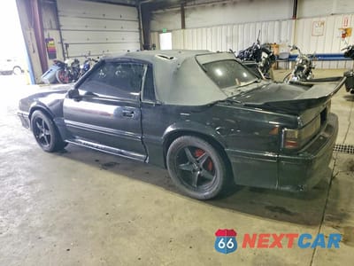 Drugie zdjęcie samochodu z przodu: 1989 FORD MUSTANG GT VIN:1FABP45E6KF273823 - miniatura