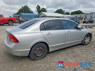 Trzecie zdjęcie samochodu z tyłu: 2008 HONDA CIVIC LX VIN:2HGFA16588H335984 - miniatura