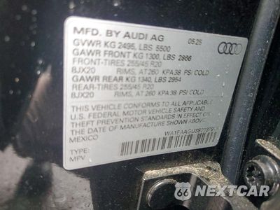 Zdjęcie 13 z 13 samochodu: 2025 AUDI Q5 SPORTBACK PREMIUM PLUS VIN:WA1EAAGU3S2037918 - miniatura