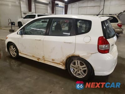 Drugie zdjęcie samochodu z przodu: 2007 HONDA FIT S VIN:JHMGD38657S068496 - miniatura