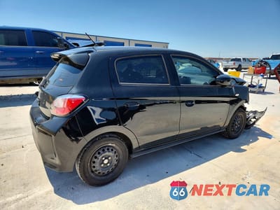 Trzecie zdjęcie samochodu z tyłu: 2022 MITSUBISHI MIRAGE ES VIN:ML32AUHJXNH009570 - miniatura