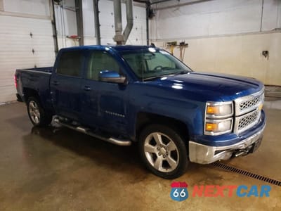 Czwarte zdjęcie samochodu z boku: 2015 CHEVROLET SILVERADO K1500 LT VIN:3GCUKREH0FG221181 - miniatura