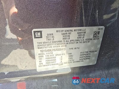 Zdjęcie 13 z 13 samochodu: 2016 CADILLAC ESCALADE LUXURY VIN:1GYS4BKJ7GR356413 - miniatura