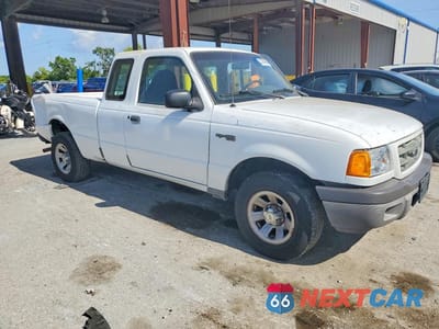 Czwarte zdjęcie samochodu z boku: 2003 FORD RANGER SUPER CAB VIN:1FTYR14V83PB36148 - miniatura