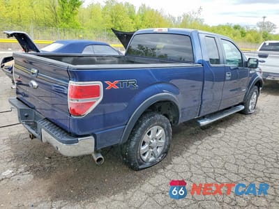 Trzecie zdjęcie samochodu z tyłu: 2013 FORD F150 SUPER CAB VIN:1FTFX1ET0DFC73845 - miniatura