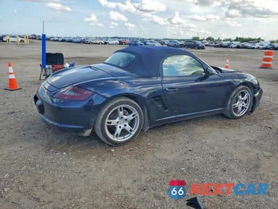 Trzecie zdjęcie samochodu z tyłu: 2006 PORSCHE BOXSTER VIN:WP0CA29836U710333 - miniatura