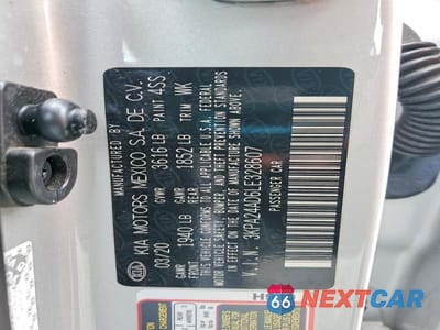 Zdjęcie 12 z 12 samochodu: 2020 KIA RIO LX VIN:3KPA24AD6LE328607 - miniatura