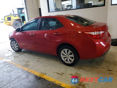 Drugie zdjęcie samochodu z przodu: 2015 TOYOTA COROLLA LE VIN:5YFBURHE4FP329767 - miniatura