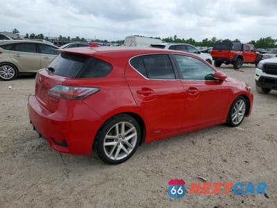 Trzecie zdjęcie samochodu z tyłu: 2014 LEXUS CT 200 VIN:JTHKD5BH7E2201305 - miniatura