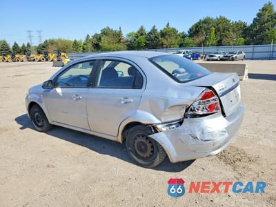 Drugie zdjęcie samochodu z przodu: 2007 CHEVROLET AVEO BASE VIN:KL1TD56657B128220 - miniatura