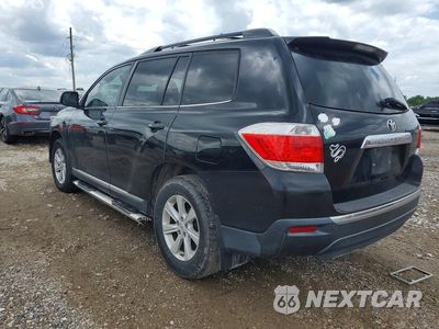 Drugie zdjęcie samochodu z przodu: 2012 TOYOTA HIGHLANDER SE VIN:5TDZK3EH0CS065398 - miniatura