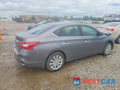 Trzecie zdjęcie samochodu z tyłu: 2019 NISSAN SENTRA S VIN:3N1AB7AP2KY451607 - miniatura