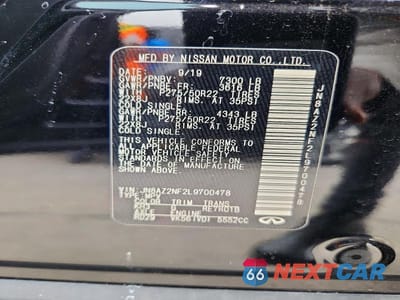 Zdjęcie 13 z 13 samochodu: 2020 INFINITI QX80 LUXE VIN:JN8AZ2NF2L9700478 - miniatura
