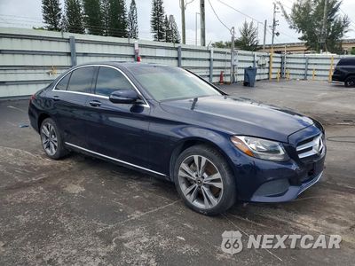 Czwarte zdjęcie samochodu z boku: 2018 MERCEDES-BENZ C 300 4MATIC VIN:55SWF4KB8JU242678 - miniatura