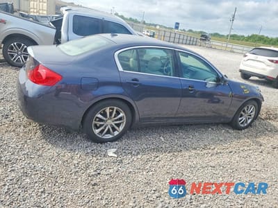 Trzecie zdjęcie samochodu z tyłu: 2009 INFINITI G37 SEDAN BASE VIN:JNKCV61E19M010102 - miniatura
