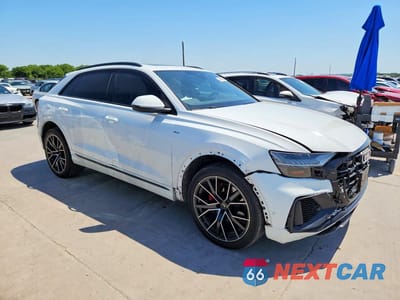 Czwarte zdjęcie samochodu z boku: 2023 AUDI Q8 PREMIUM PLUS S-LINE VIN:WA1EVBF14PD023894 - miniatura