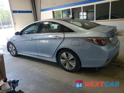 Drugie zdjęcie samochodu z przodu: 2014 HYUNDAI SONATA HYBRID VIN:KMHEC4A43EA109491 - miniatura