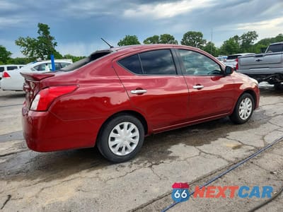 Trzecie zdjęcie samochodu z tyłu: 2019 NISSAN VERSA SV VIN:3N1CN7AP7KL839512 - miniatura