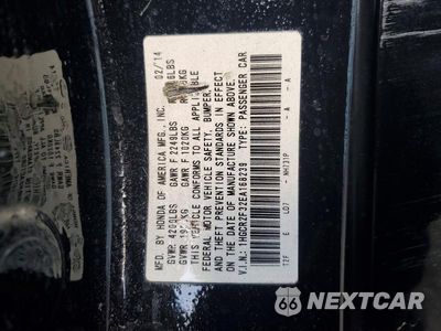 Zdjęcie 12 z 12 samochodu: 2014 HONDA ACCORD LX VIN:1HGCR2F32EA168239 - miniatura