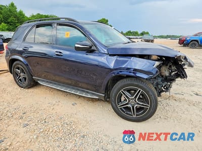 Czwarte zdjęcie samochodu z boku: 2022 MERCEDES-BENZ GLE 350 VIN:4JGFB4JB9NA590496 - miniatura