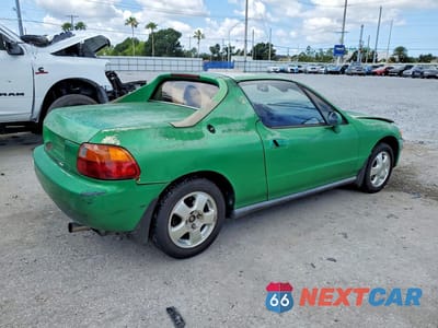Trzecie zdjęcie samochodu z tyłu: 1994 HONDA CIVIC DEL SOL SI VIN:JHMEH6164RS004217 - miniatura