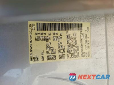 Zdjęcie 12 z 12 samochodu: 2020 NISSAN TITAN SV VIN:1N6AA1ED0LN502739 - miniatura